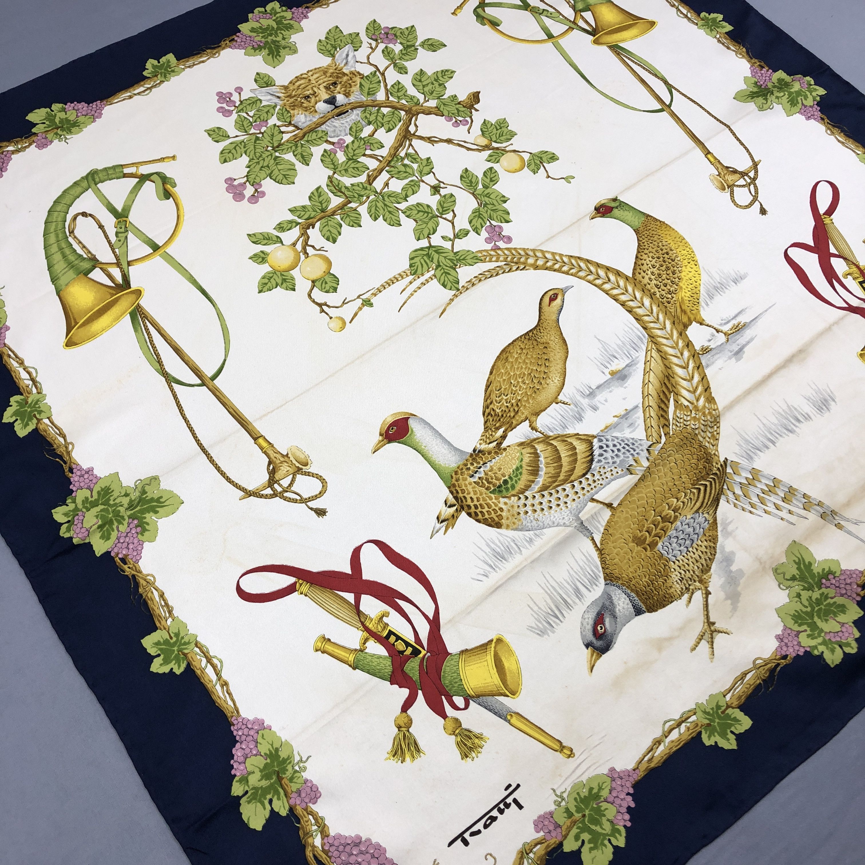 Other × Vintage Vintage Kauai SILK Scarf Twill Stole Wraps Scarves Size ONE SIZE - 4 Thumbnail
