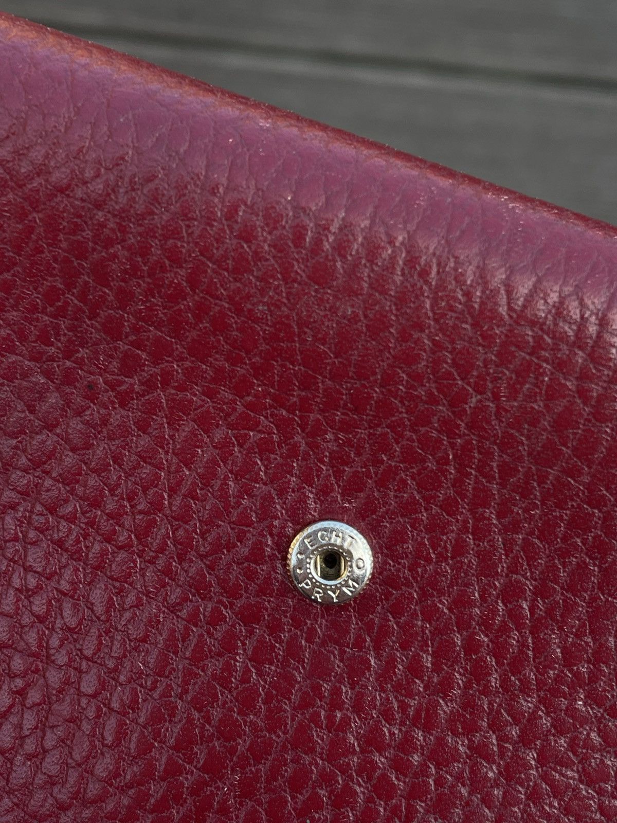 Cartier Vintage Cartier purse tri-fold wallet wine red Size ONE SIZE - 14 Thumbnail