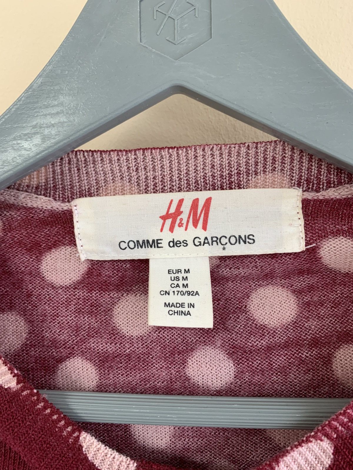 Comme des Garcons Comme des Garcons X H&M Wool Knit Polka Dots Cardigan Size M / US 6-8 / IT 42-44 - 3 Thumbnail