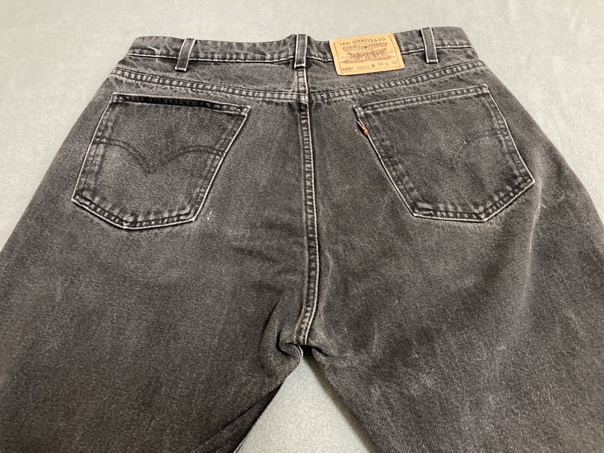 Levi's Vintage 90’s Levis 505 orange tab jeans Made in Mexico Size US 36 / EU 52 - 11 Thumbnail