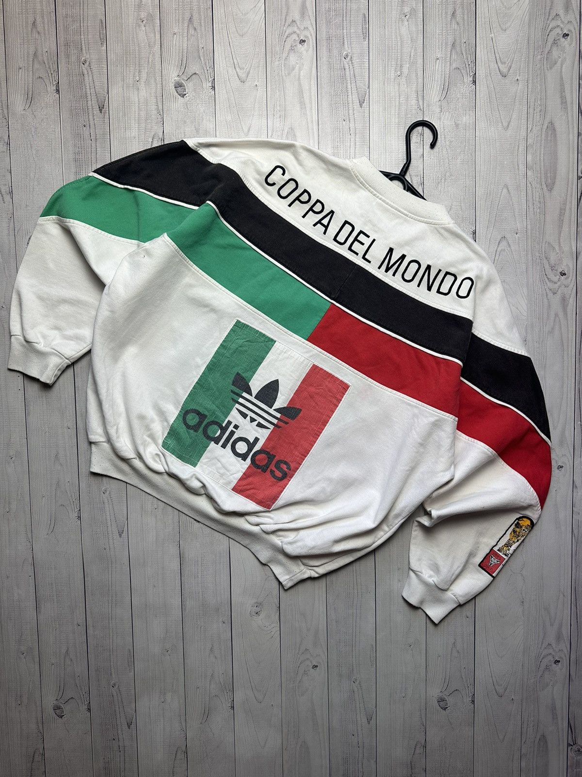 Adidas × Vintage Vintage adidas Italia soccer sweatshirt Olympic Games World Size US L / EU 52-54 / 3 - 2 Thumbnail