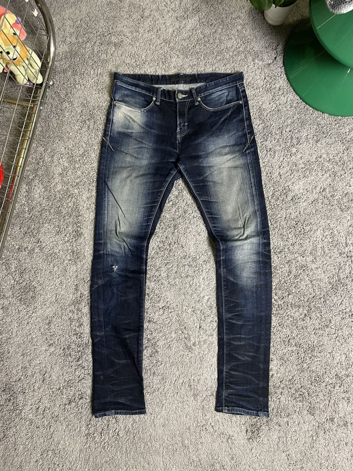 GOSTAR DE FUGA Fuga Skinny Dyed Seasoned Denim Size US 32 / EU 48 - 1 Thumbnail