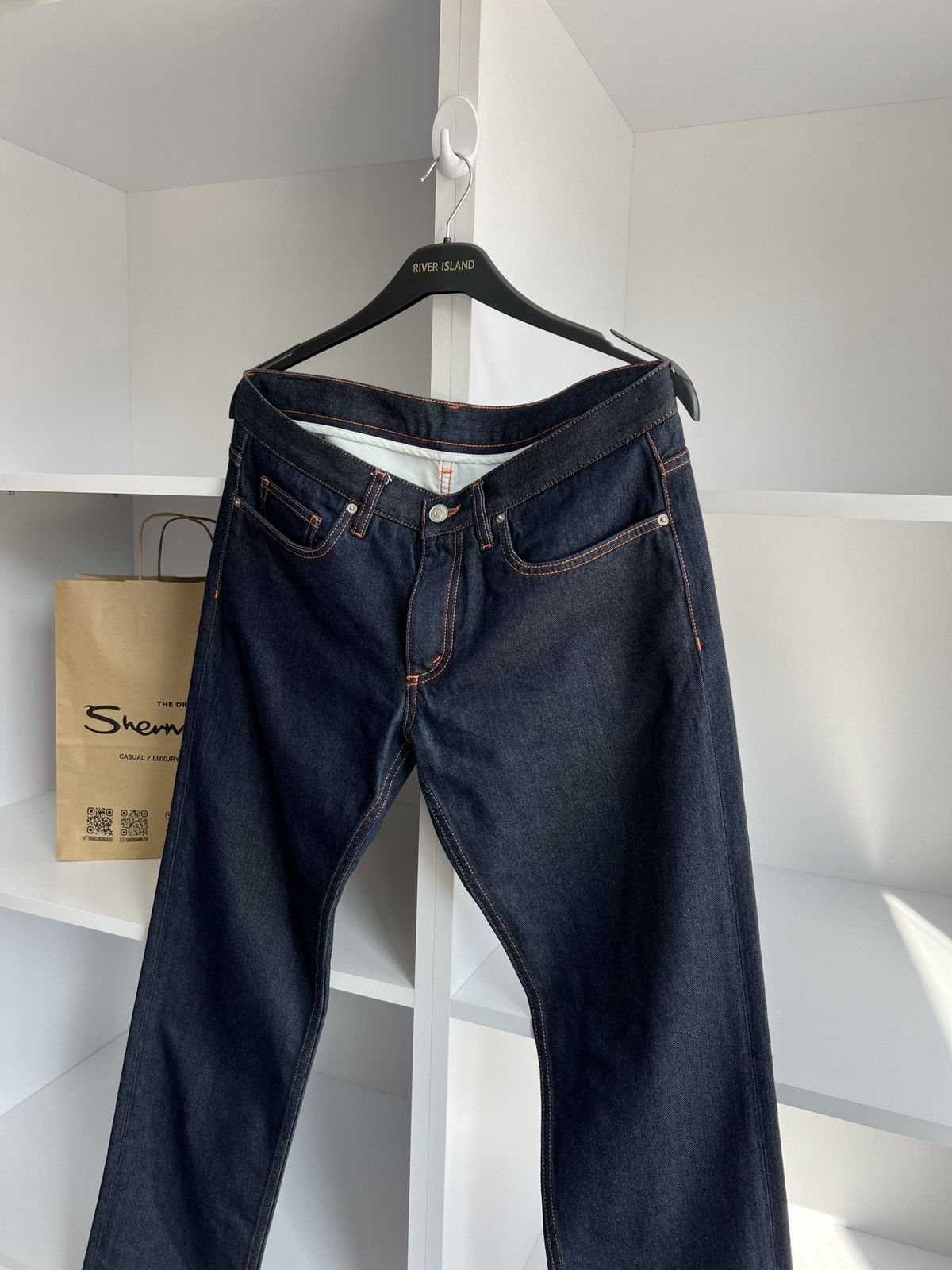 Jil Sander × Vintage Vintage Jil Sander Denim Luxury Jeans Size US 33 - 5 Thumbnail