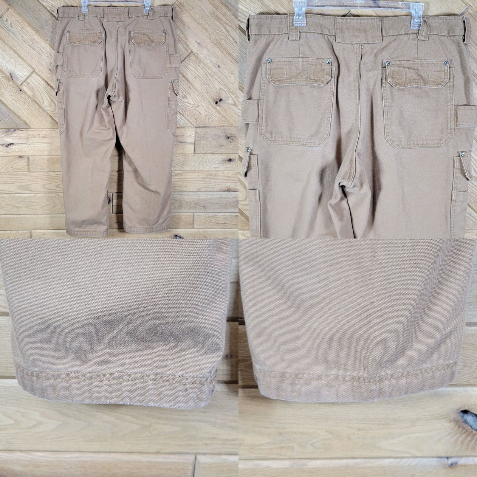 Vintage Duluth Mens Cargo Pants Pants 42X30 Brown Tan Workwear Cargo Mens 42 Regular Inseam 30 Comfort Rust Brown Size US 42 / EU 58 - 8 Thumbnail