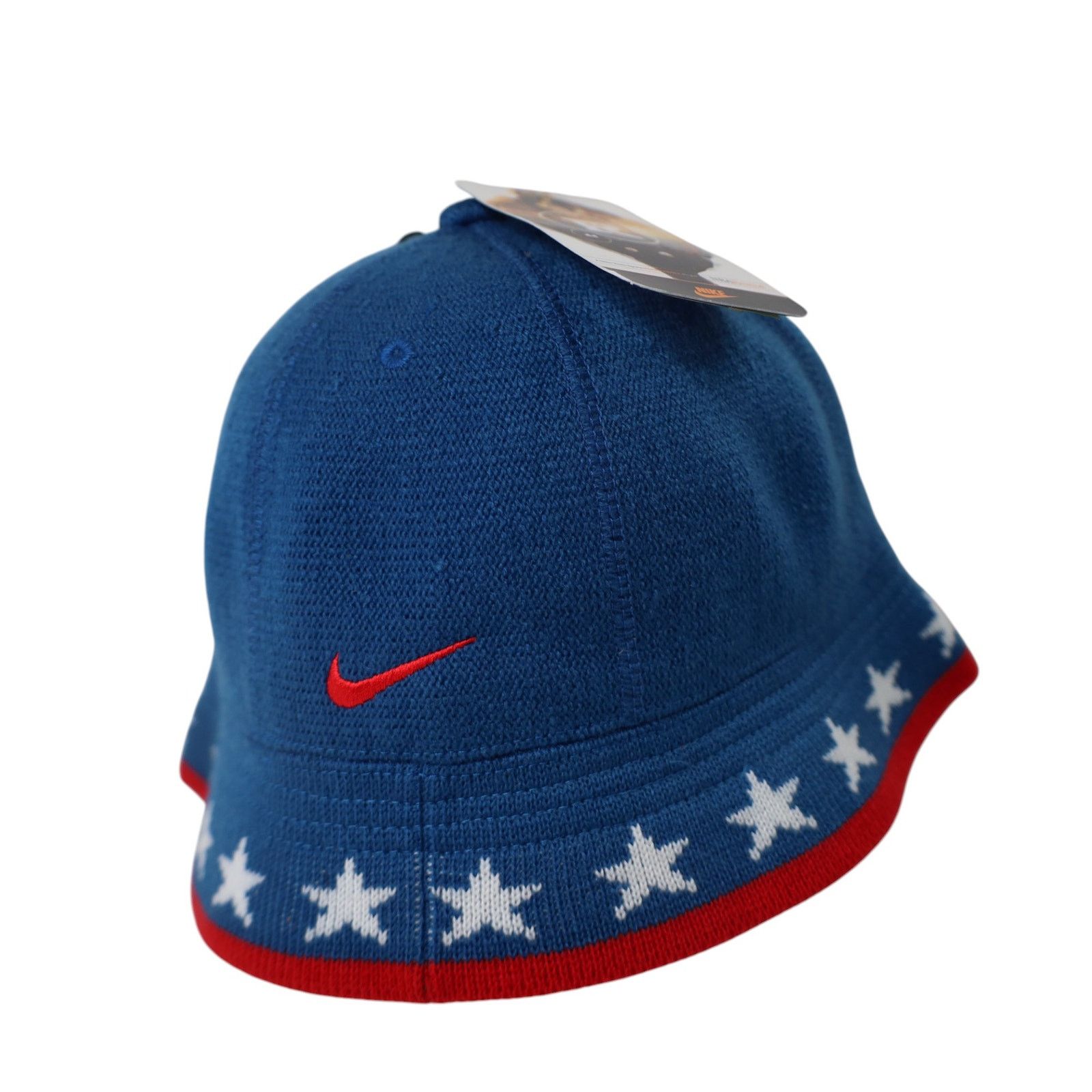 NBA × Nike × Vintage NWT Vintage Y2k Nike Philadelphia Sixers Rewind Bucket Hat Size ONE SIZE - 3 Thumbnail