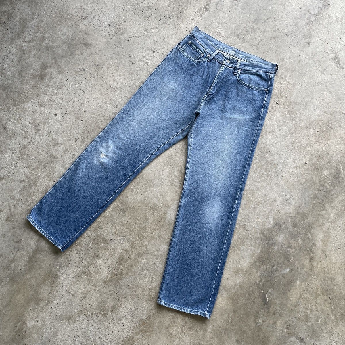 Japanese Brand W30x30💥 Vintage Japanese Jeans Faded Denim Pants Size US 30 / EU 46 - 2 Thumbnail