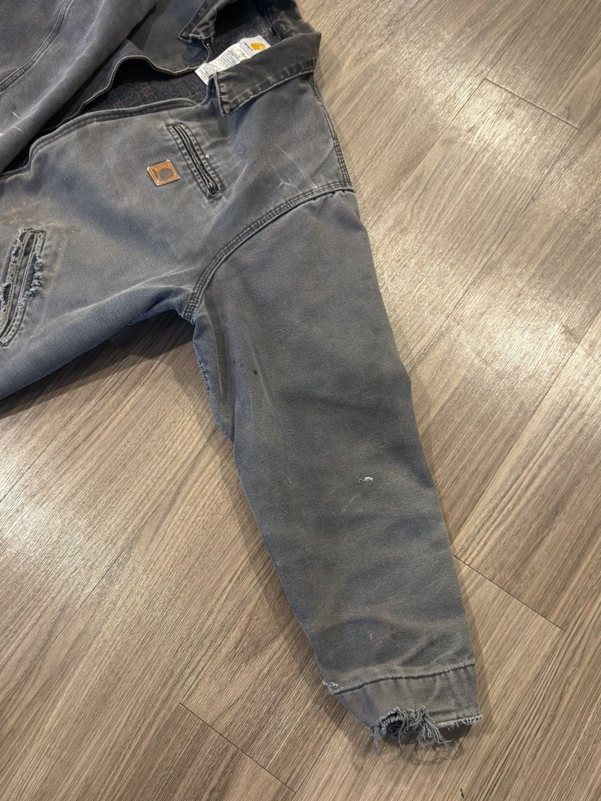 Carhartt J97 PTL Distressed Detroit Jacket Size US XL / EU 56 / 4 - 9 Thumbnail