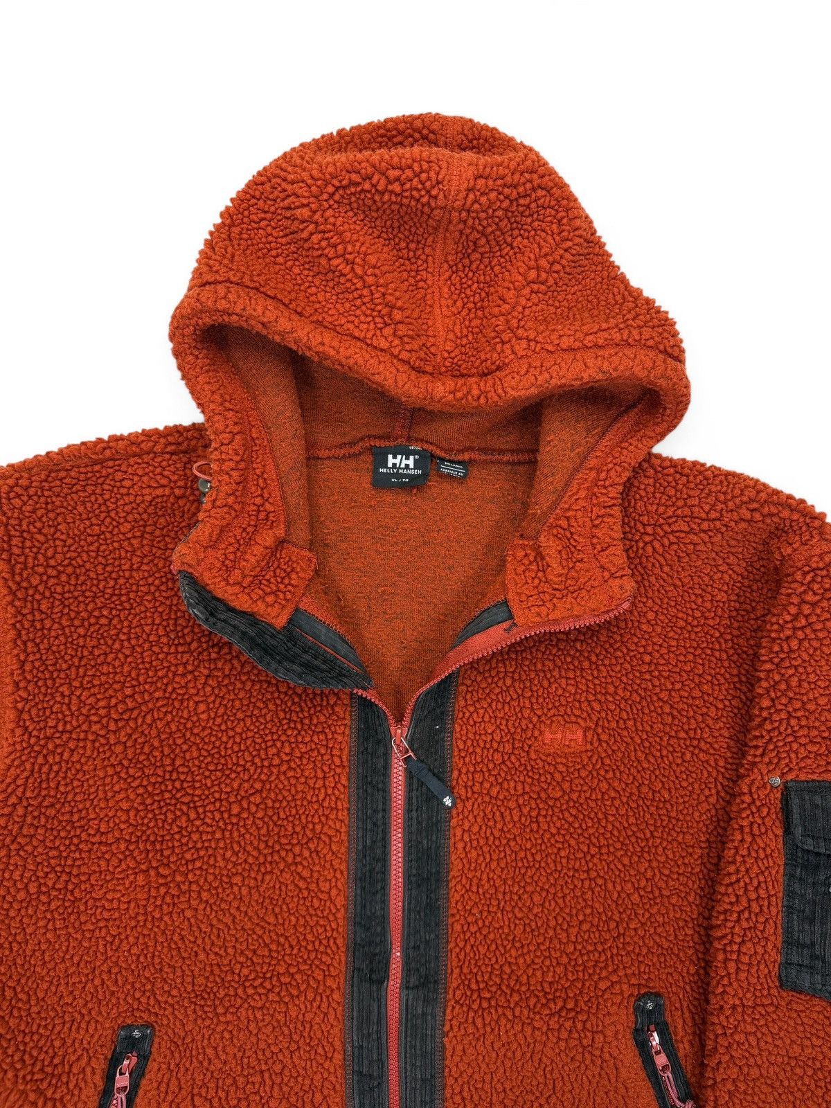 Helly Hansen Early 2000’s Helly Hansen Deep Pile Fleece Jacket Size US XL / EU 56 / 4 - 4 Thumbnail