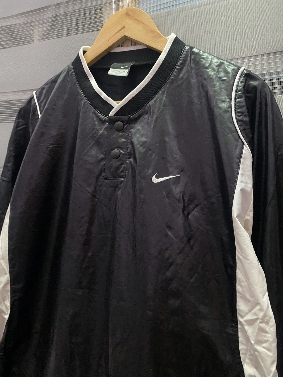 Nike Vintage Nike Track Jacket Big Swoosh Y2K Size US XL / EU 56 / 4 - 4 Thumbnail