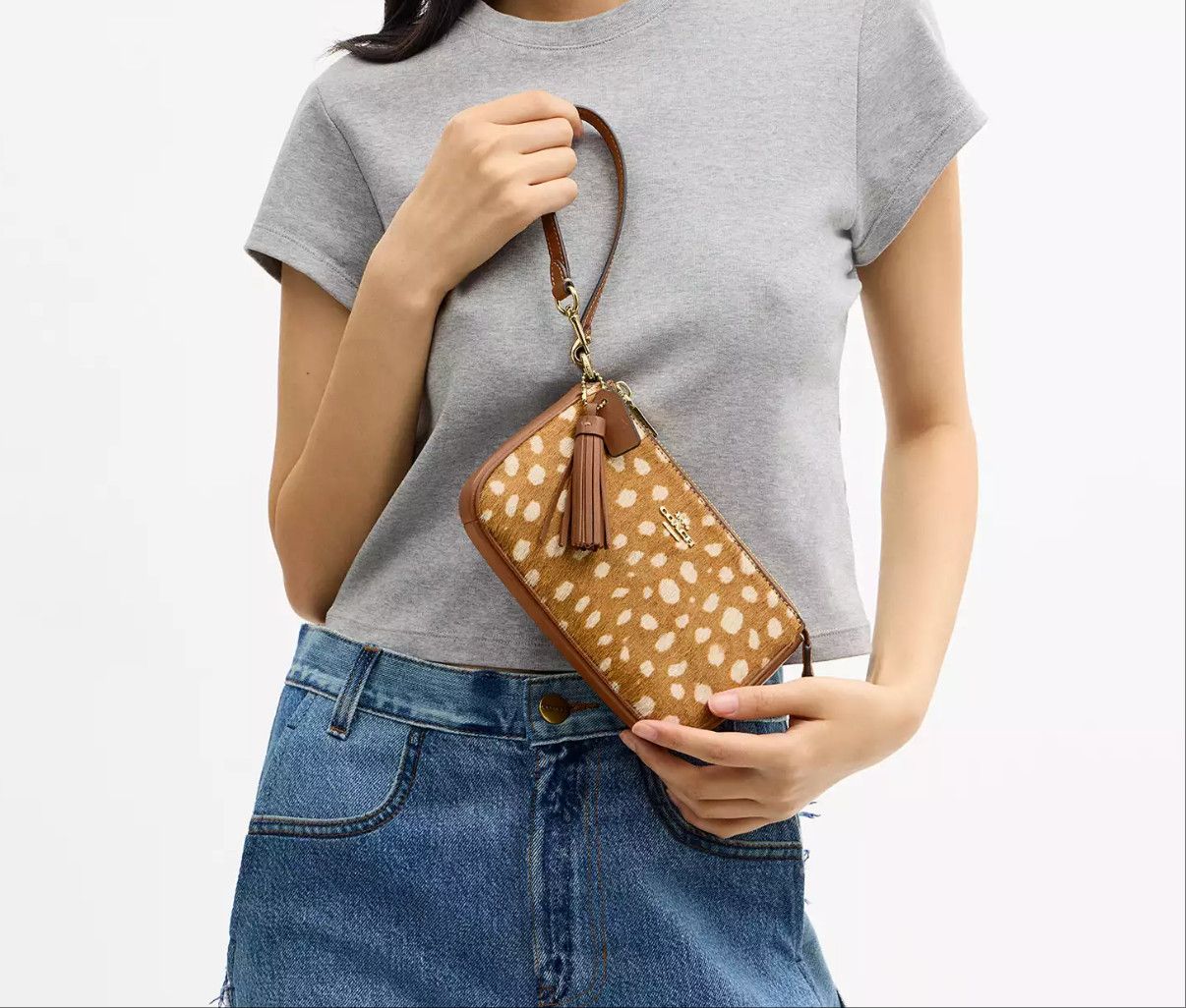 Coach NWT Coach Nolita 19 With Deer Print CDW35 Size ONE SIZE - 6 Thumbnail