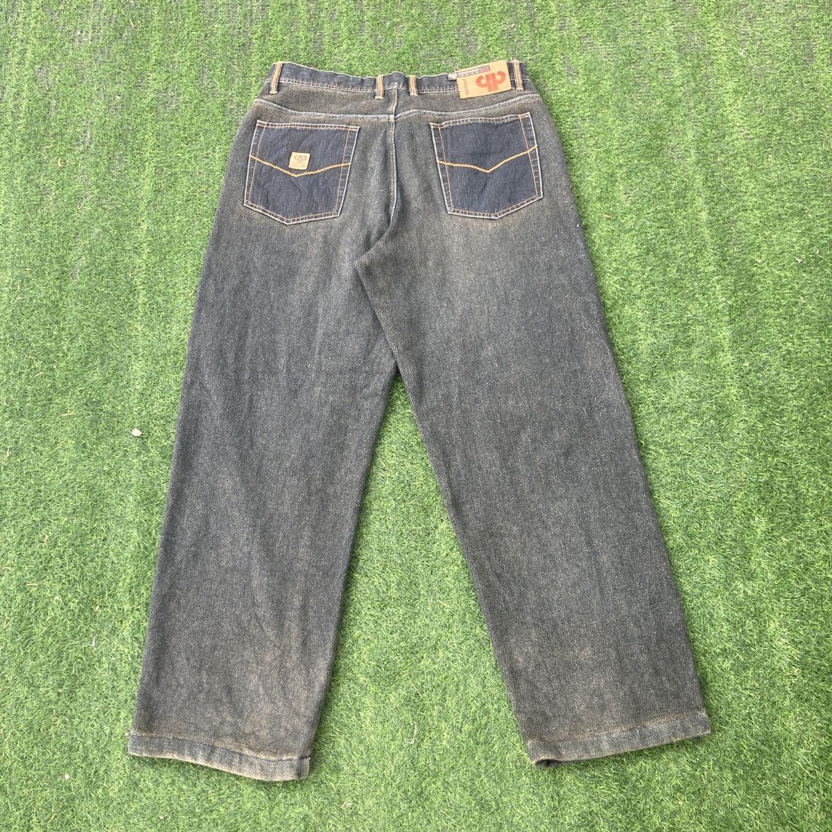 Pelle Pelle PELLE PELLE DOUBLE KNEES DENIM Size US 35 - 2 Thumbnail