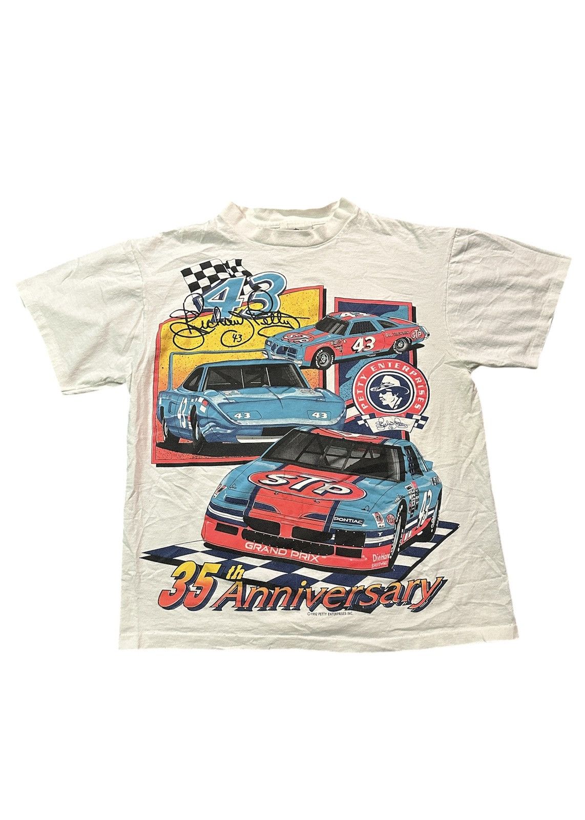 NASCAR × Vintage Vintage 1992 Pontiac NASCAR Tee Size US L / EU 52-54 / 3 - 1 Thumbnail