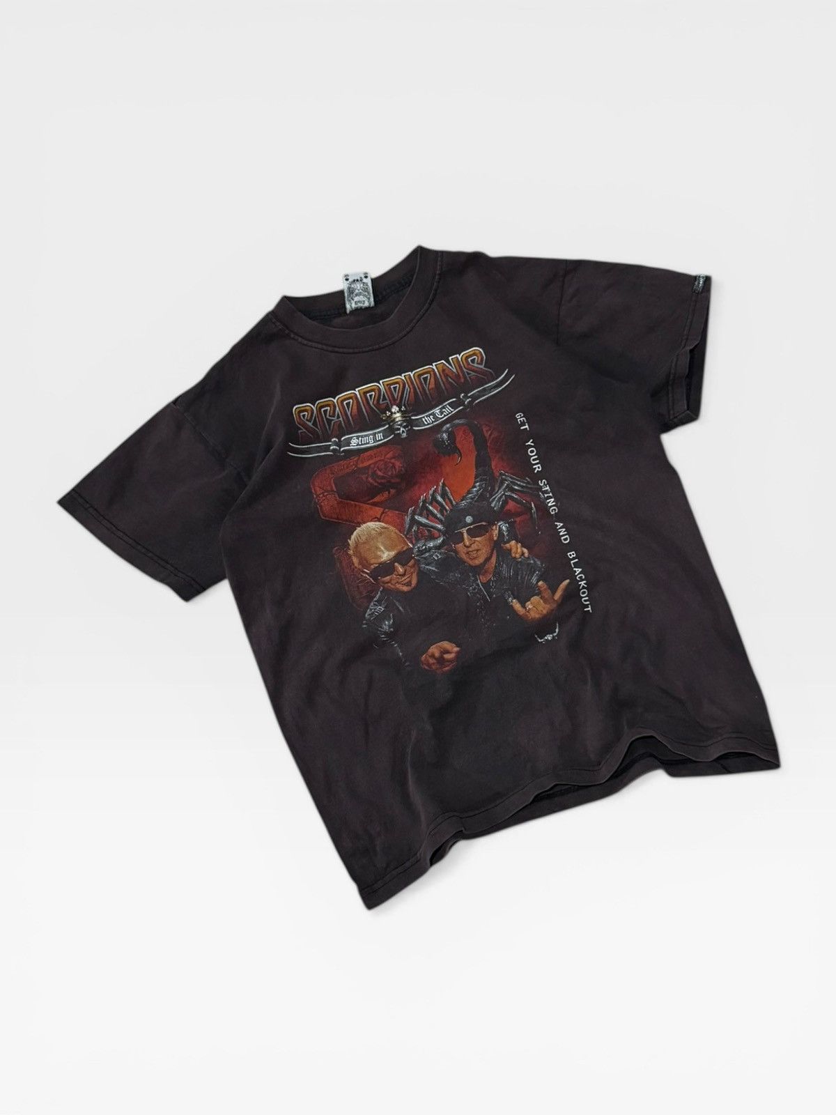Vintage Scorpions Mexican B T-Shirt Size US M / EU 48-50 / 2 - 5 Thumbnail