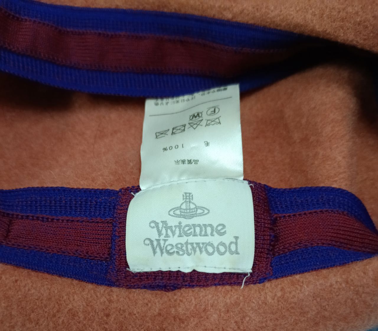 Vivienne Westwood VIVIENNE WESTWOOD WOOL BERET HAT ORB LOGO Size ONE SIZE - 4 Thumbnail