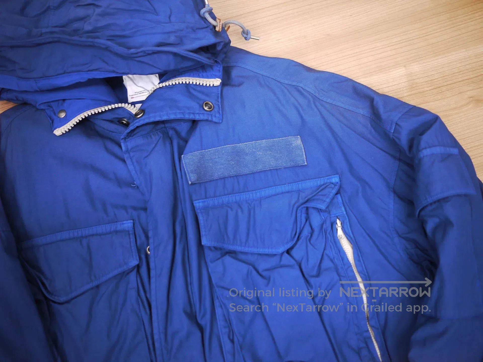 Visvim visvim krupa field down jacket in blue. Size US M / EU 48-50 / 2 - 4 Thumbnail