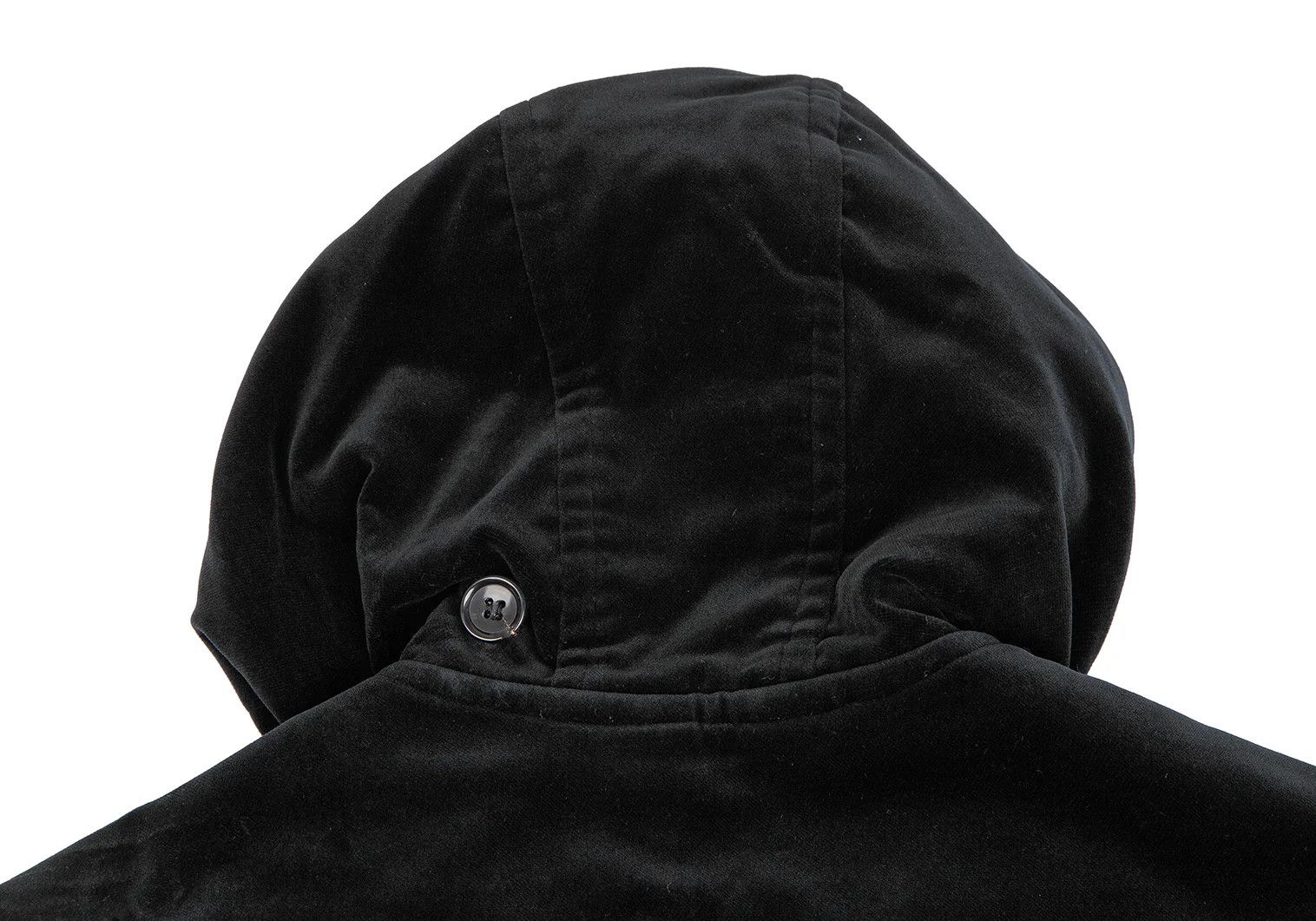 Comme des Garcons Homme Plus Velvet Duffle Coat in Black Size S Size US S / EU 44-46 / 1 - 17 Thumbnail
