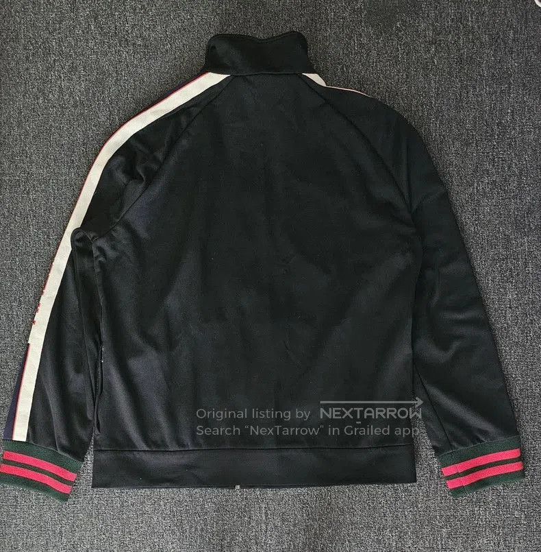 Gucci Gucci Men's Track Jacket with Stripes. Size US XXL / EU 58 / 5 - 5 Thumbnail