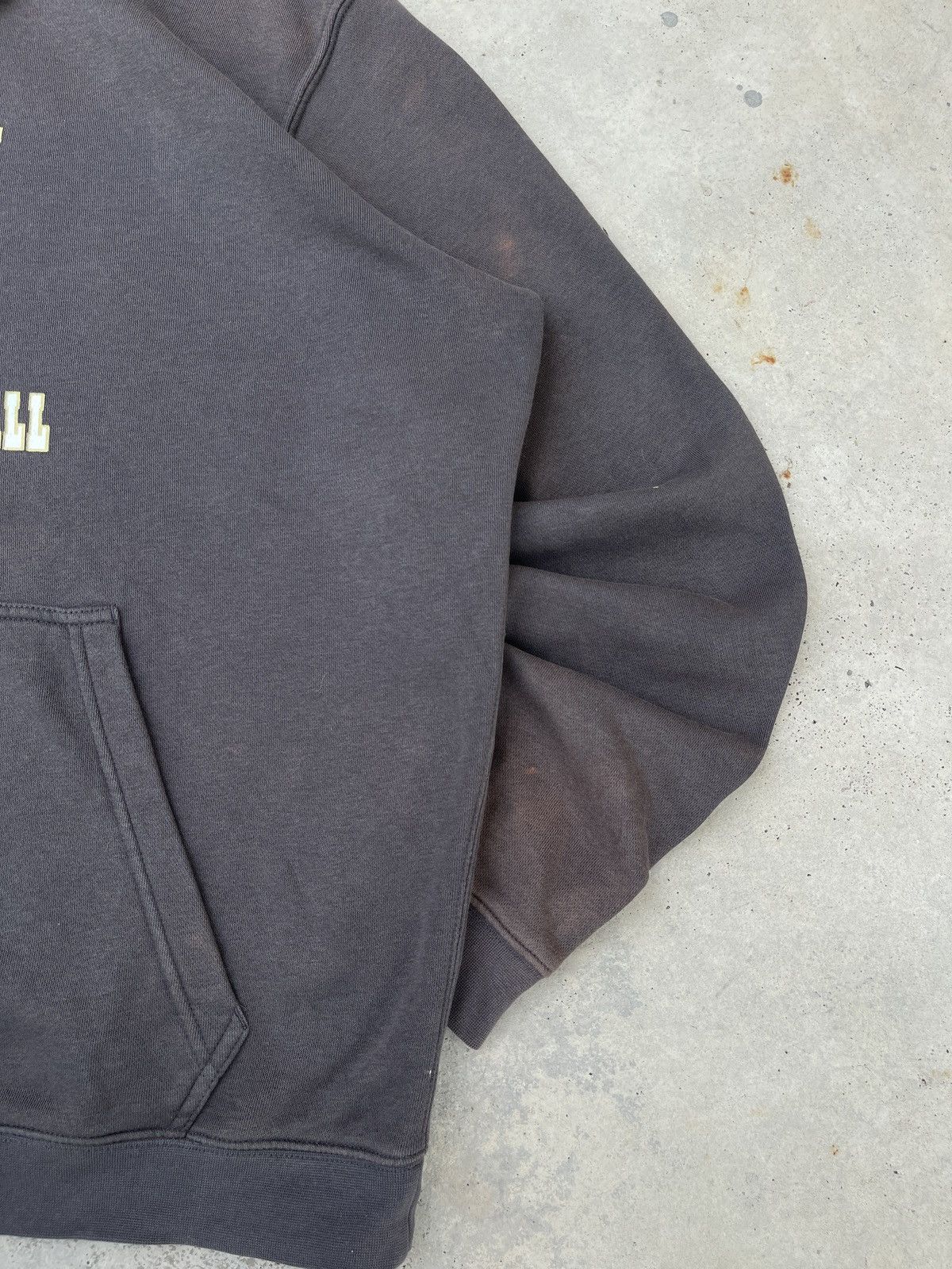 Nike × Vintage Vintage Y2K Sun Faded Brown Nike Whitney Volleyball Hoodie Size US XXL / EU 58 / 5 - 6 Thumbnail