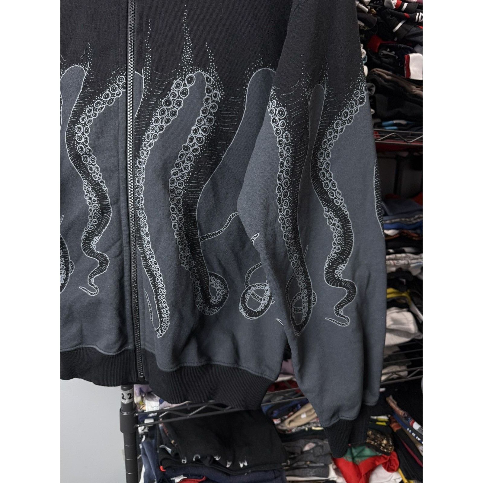 Octopus Crazy Octopus Friday The 13th Full Zip Printed Hoodie Horror Size US M / EU 48-50 / 2 - 5 Thumbnail