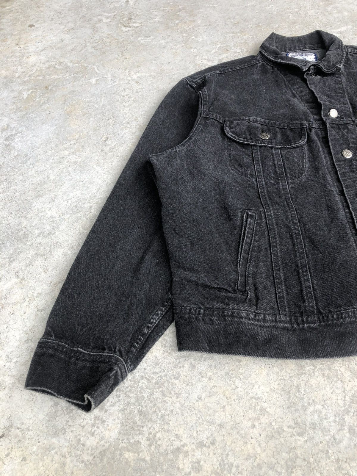 If Six Was Nine Vintage 90s Lee Denim Jacket Distressed Jeans Baggy Size US XL / EU 56 / 4 - 7 Thumbnail