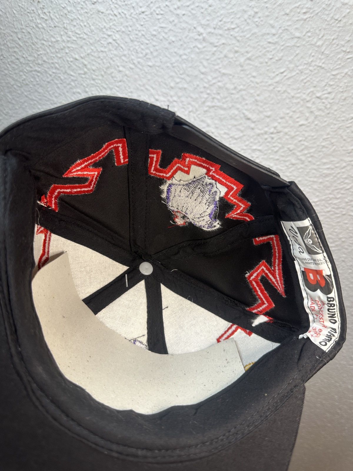 Other 1996 VINTAGE RARE STREET FIGHTER 2 CAP M.BISON Size ONE SIZE - 7 Thumbnail