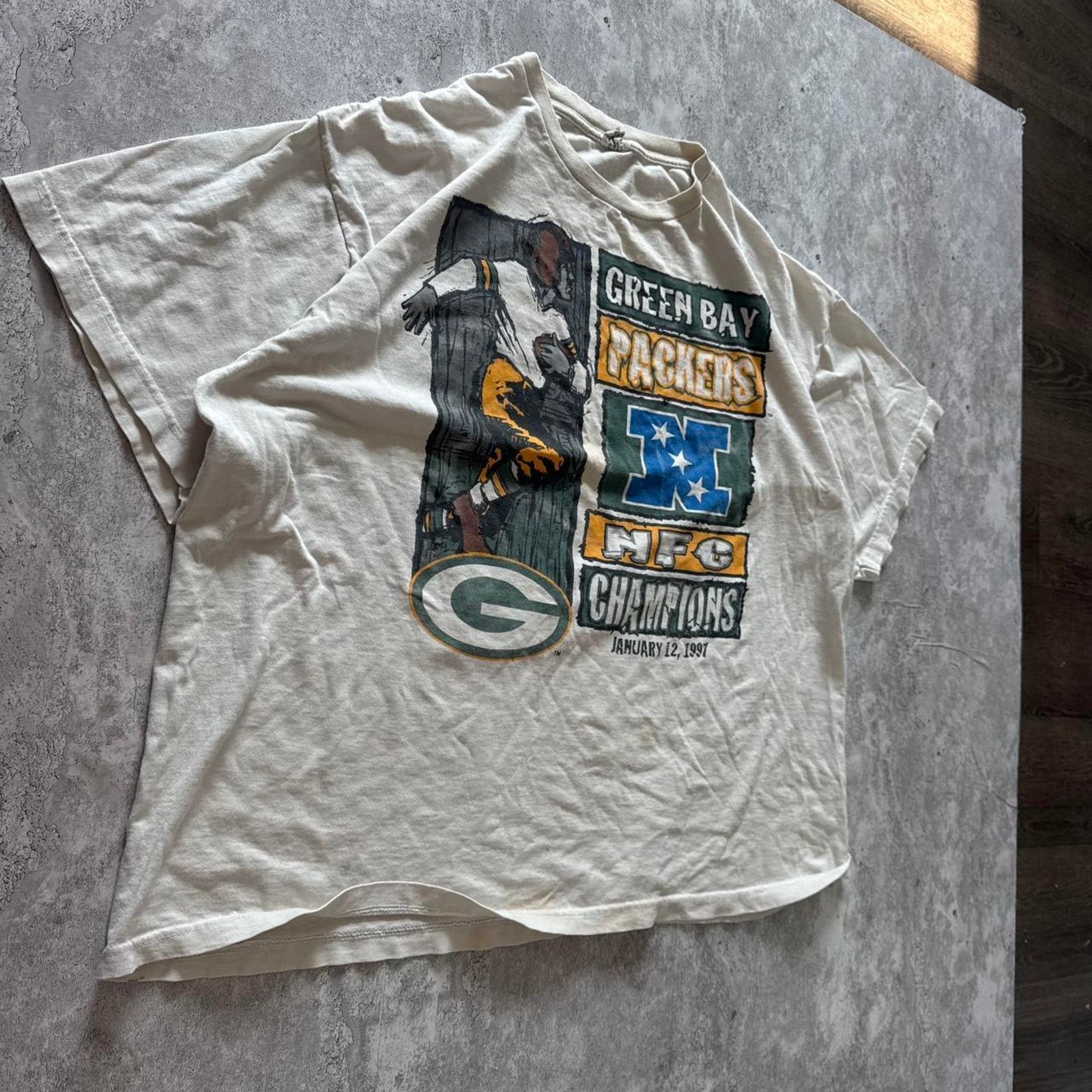 Starter Vintage Starter Green Bay Packers 1997 T-Shirt Size XL Size US XL / EU 56 / 4 - 2 Thumbnail