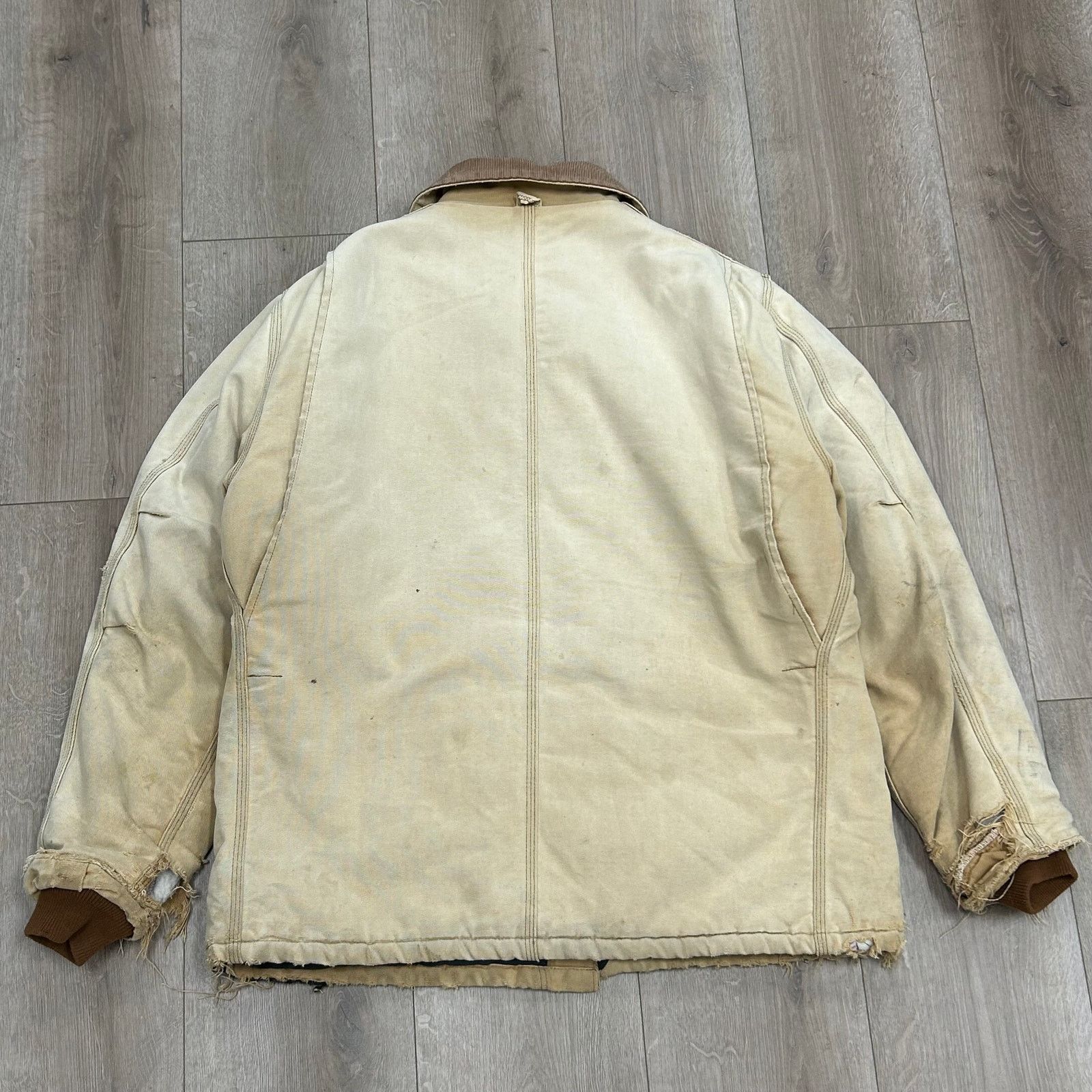 Carhartt Vintage Carhartt Quilt Lined Duck Canvas Chore Jacket XL Size US XL / EU 56 / 4 - 9 Thumbnail