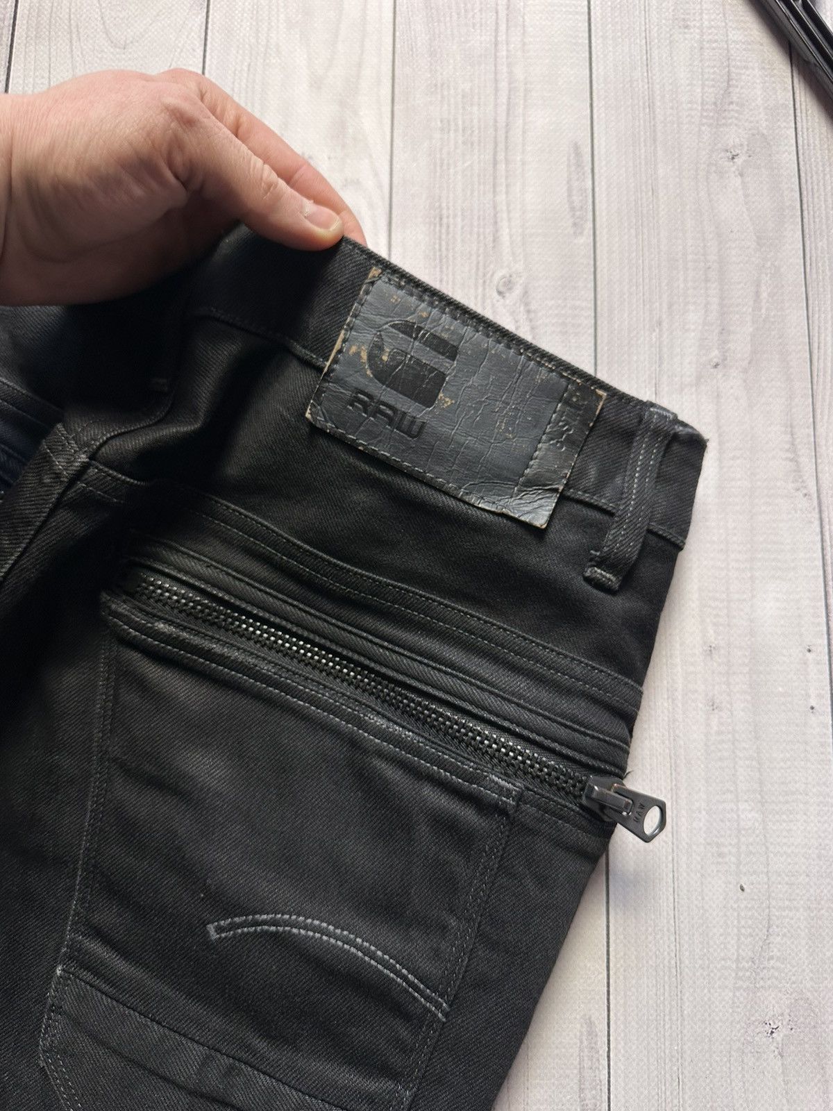 G-Star × Vintage Vintage G-Star Raw jeans denim 3D banana zip size 31 Size US 31 - 4 Thumbnail