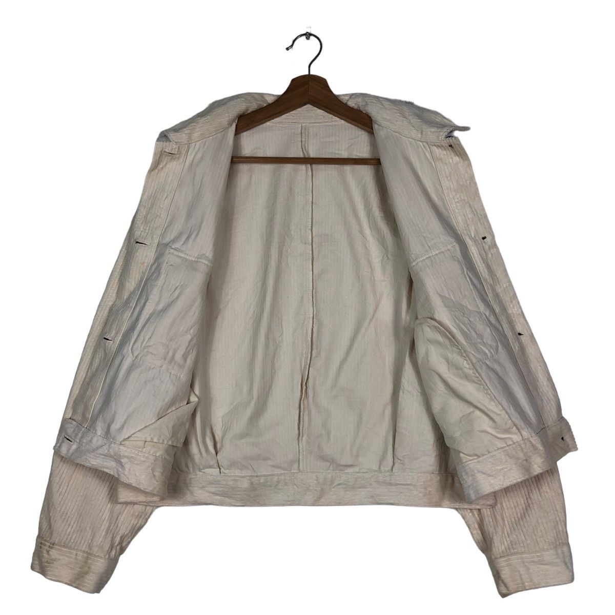 Japanese Brand 🔥Cropped Biker Jacket Corduroy GU Japan Issey Miyake Size US XL / EU 56 / 4 - 13 Thumbnail
