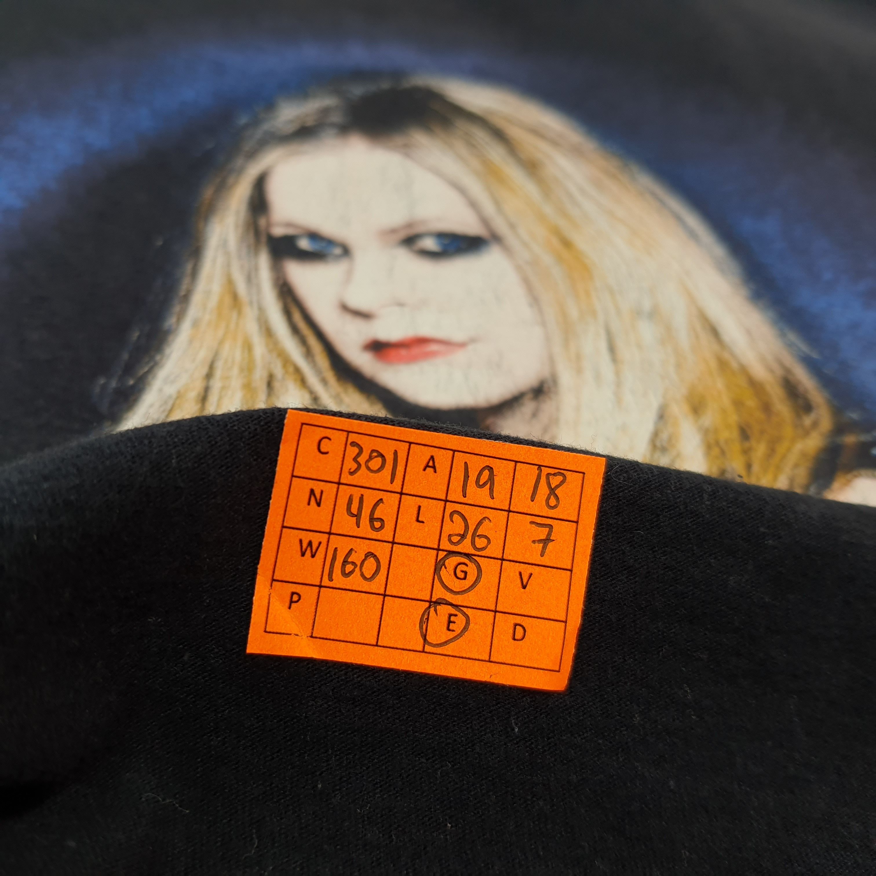 Band Tees Vintage The Avril Lavigne Tour 2014 Graphic Tee C301N46 Size US M / EU 48-50 / 2 - 8 Thumbnail