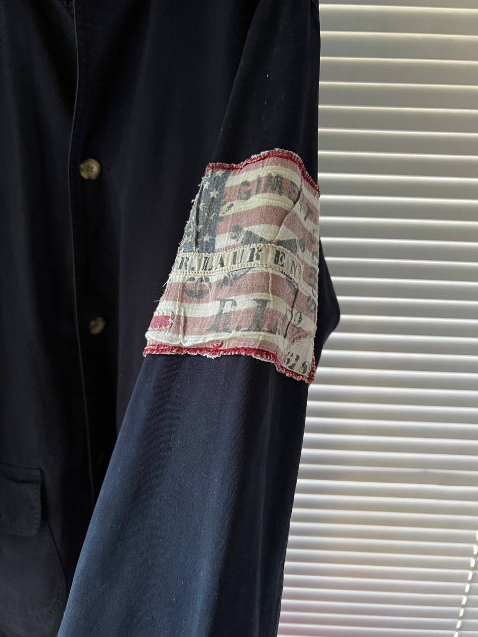 Polo Ralph Lauren Polo Ralph Lauren USA Flag Vintage Very Rare Long Jacket Size US M / EU 48-50 / 2 - 3 Thumbnail