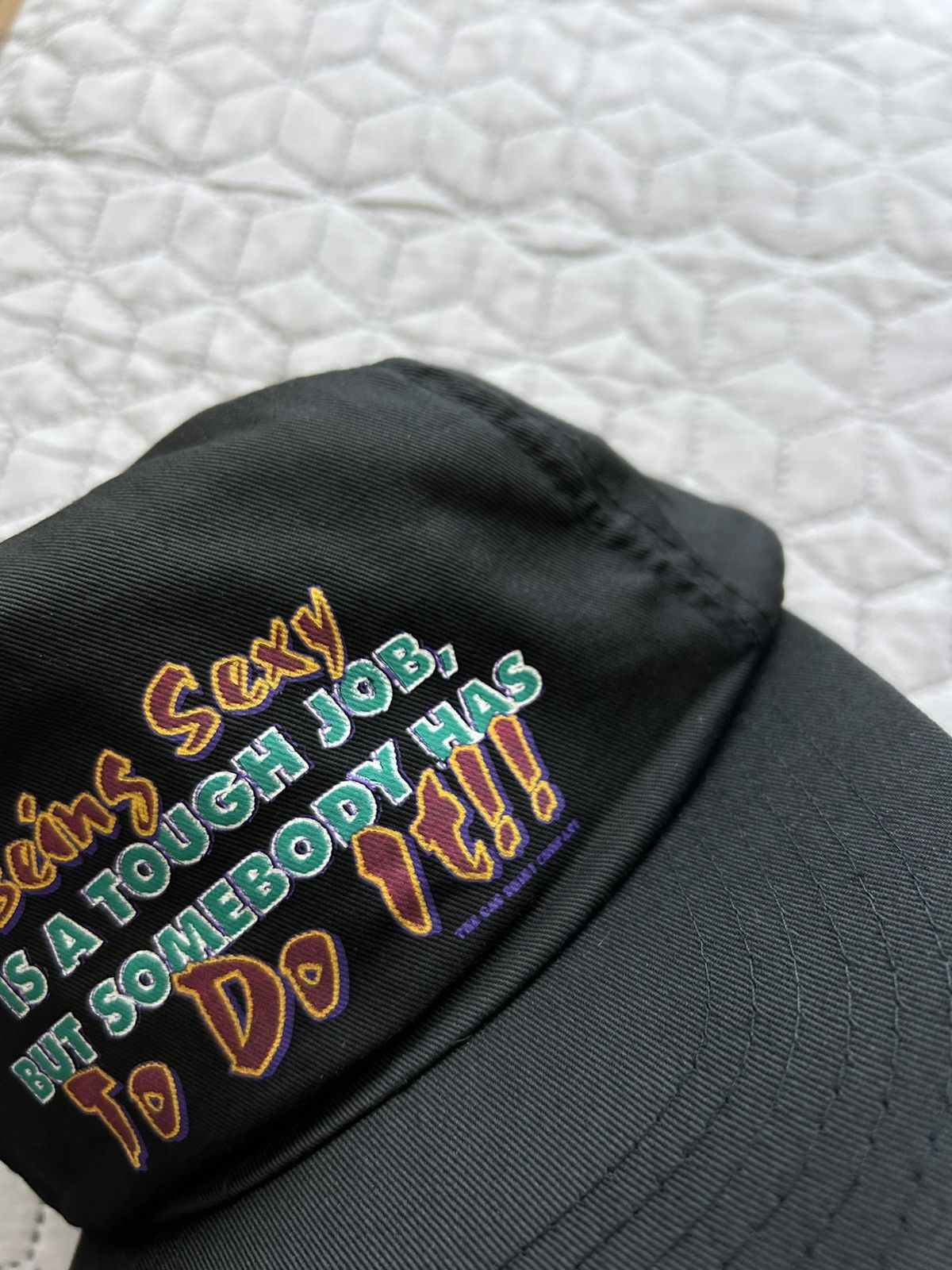 Other Vintage 90’s Being Sexy Is tough Job Cap Size ONE SIZE - 3 Thumbnail