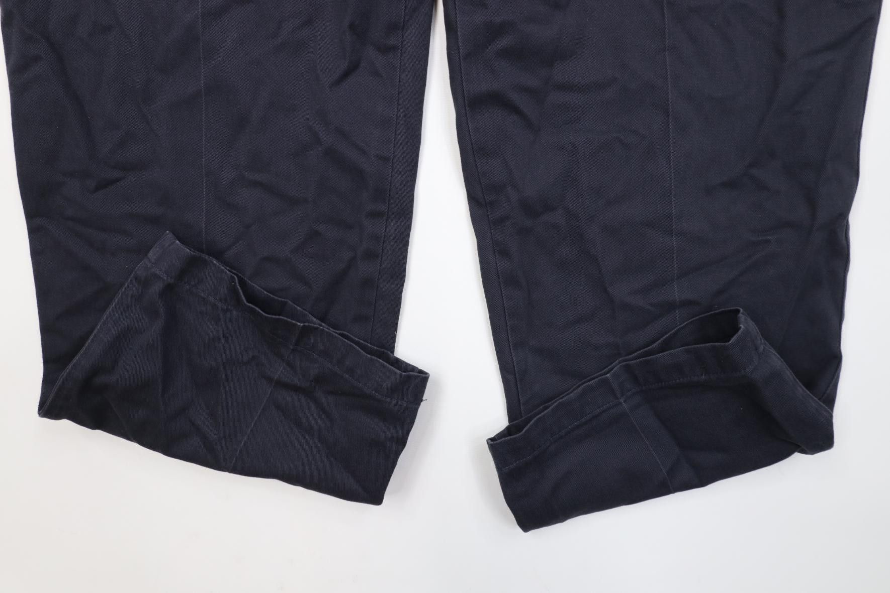 Vintage Vintage 90s Streetwear Straight Leg Chino Pants Cotton Blue Size US 34 / EU 50 - 5 Thumbnail