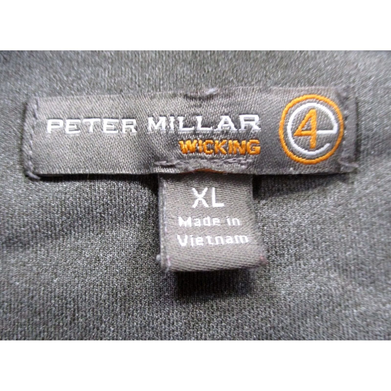 Peter Millar Peter Millar Jacket Mens XL Gray Wicking Performance Golf Stretch Pullover Size US XL / EU 56 / 4 - 6 Thumbnail