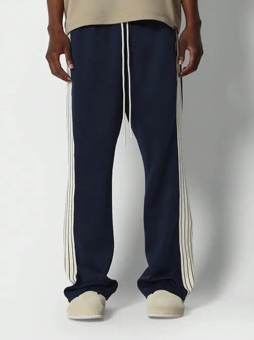 Japanese Brand Flare fit casual pants drawcords Size US 30 / EU 46 - 2 Thumbnail