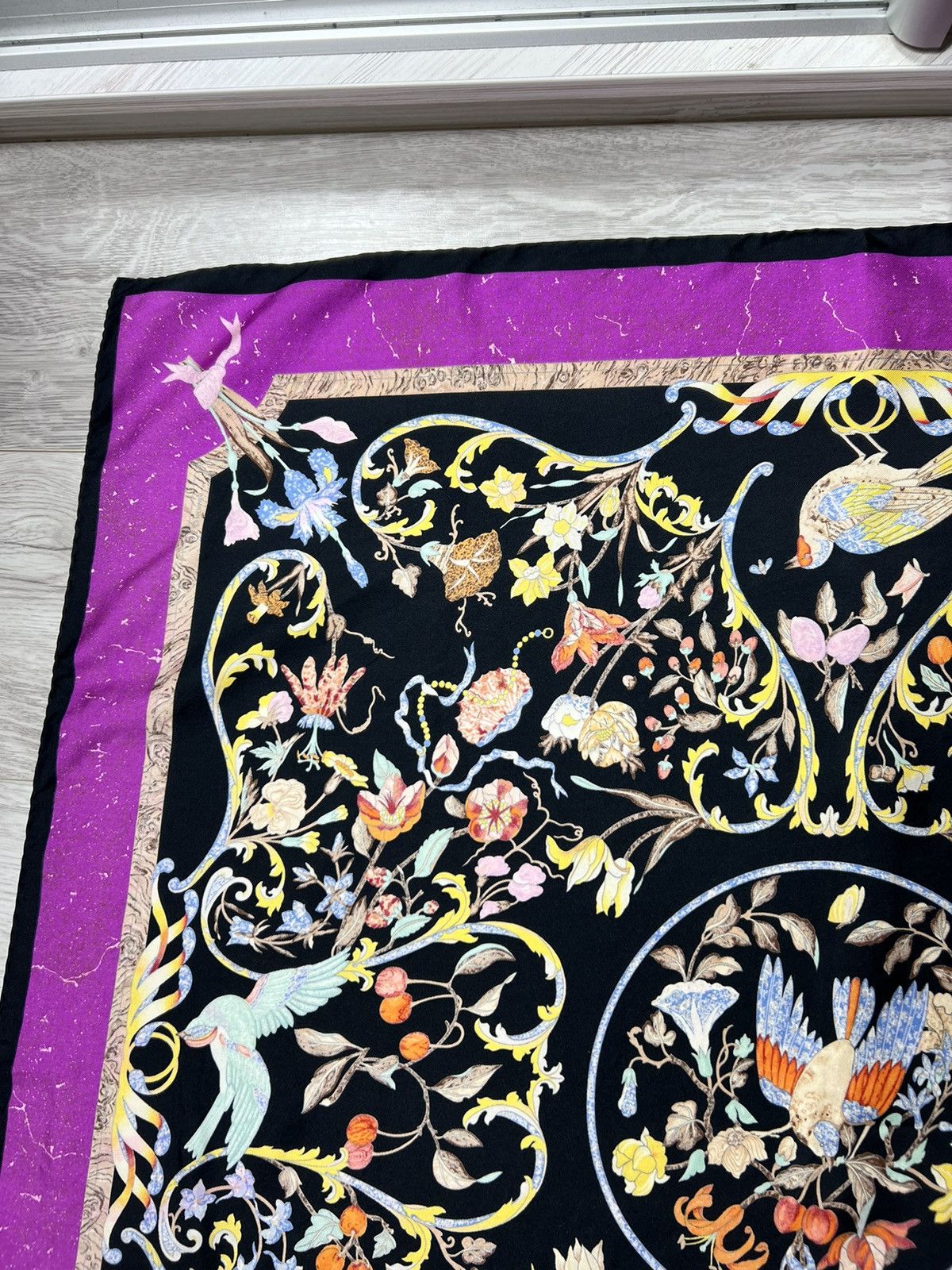 Hermes HERMES Carre Pierres d'Orient et d'Occident Silk Scarf Size ONE SIZE - 15 Thumbnail