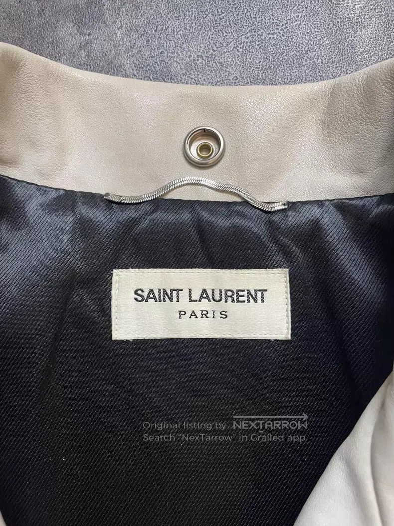 Saint Laurent Paris Saint Laurent Paris Black and White Patchwork Distressed L Size US M / EU 48-50 / 2 - 5 Thumbnail
