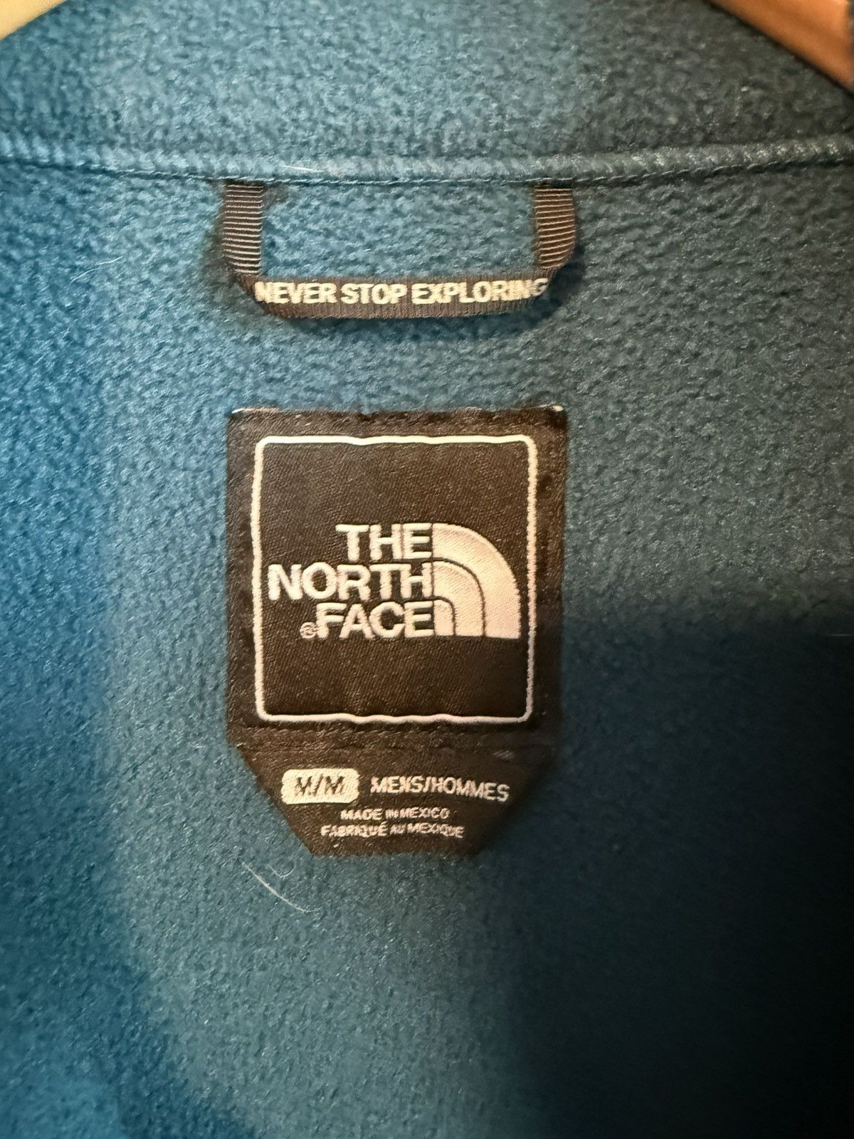 The North Face The North Face Denali Fleece Full Zip Jacket Teal Mens M Size US M / EU 48-50 / 2 - 3 Thumbnail