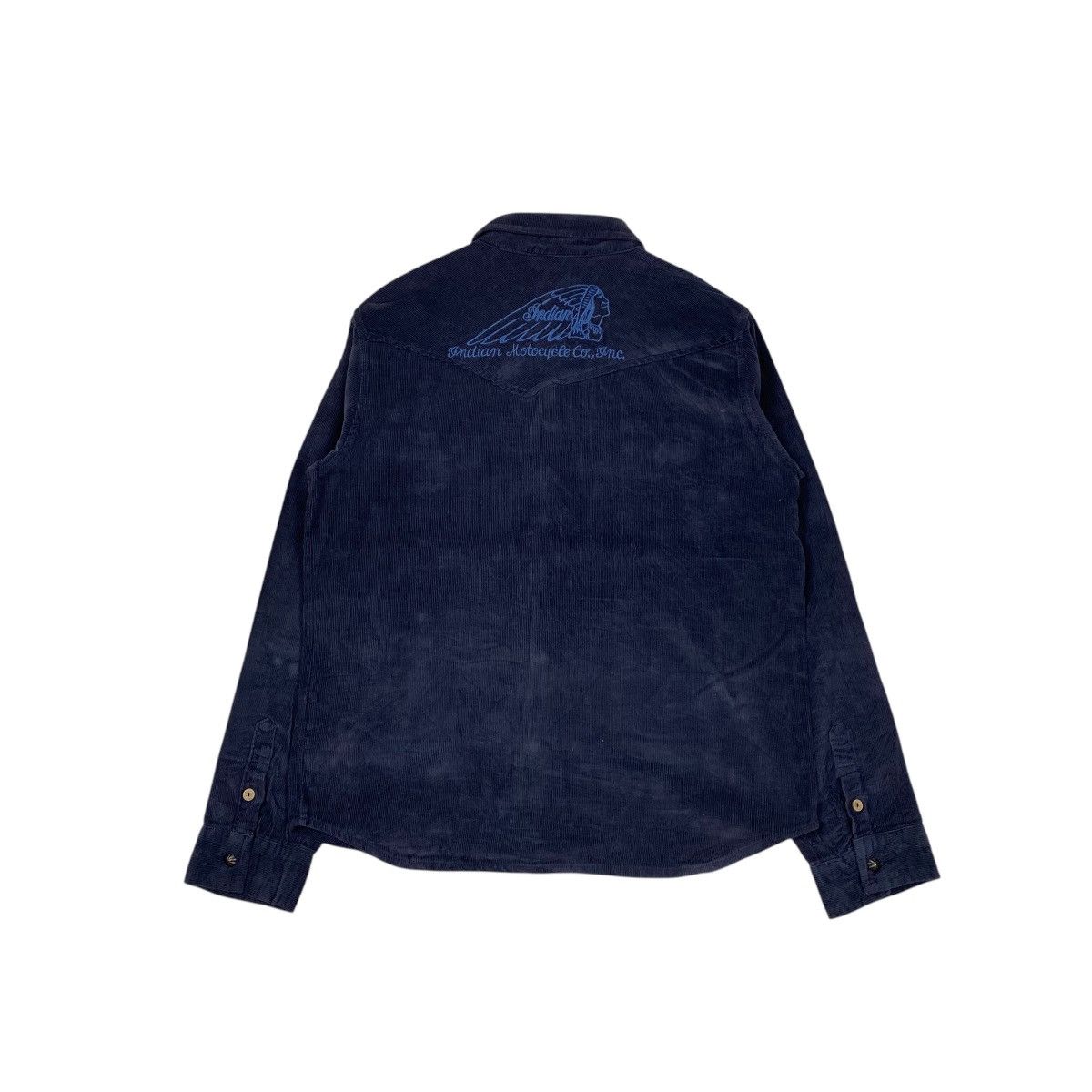 Indian Motorcycle × Japanese Brand Indian Motorcycle Western Embroidery Corduroy Shirts Size US M / EU 48-50 / 2 - 2 Thumbnail