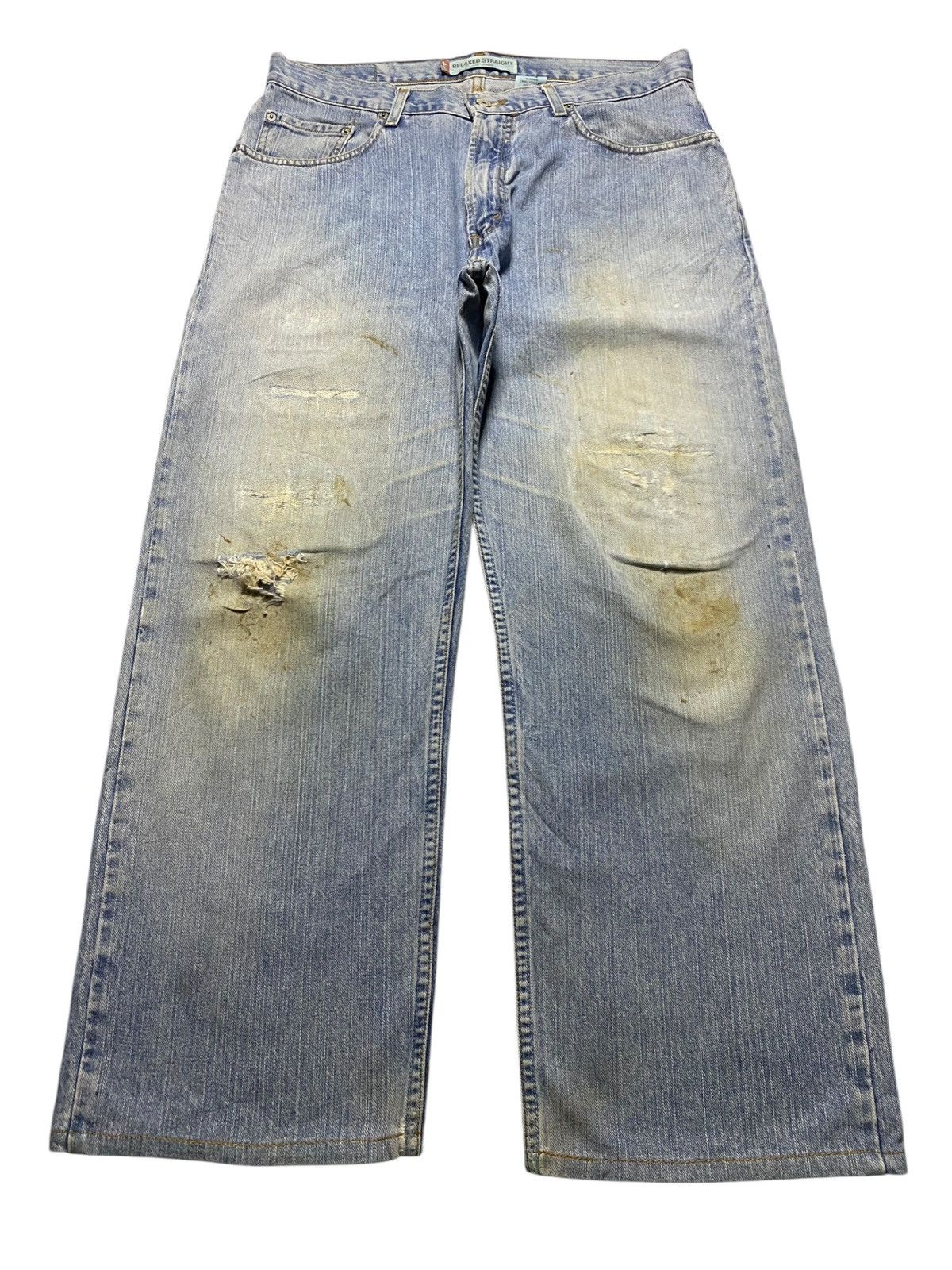 Levi's Vintage Levis 559 Grunge Distressed Baggy Jeans Size US 34 / EU 50 - 1 Thumbnail