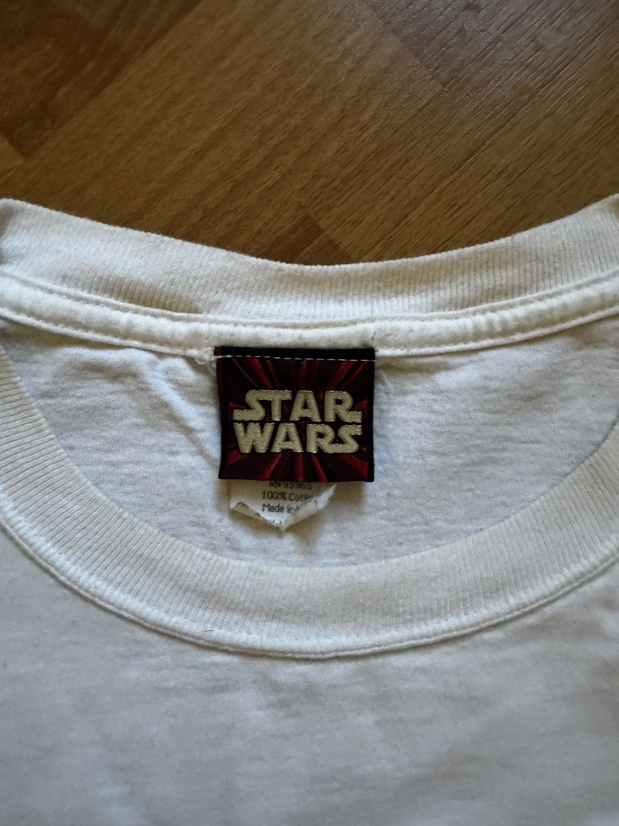 Vintage Vintage 1999 Jeff Gordon NASCAR Star Wars Episode I T-Shirt Size US XL / EU 56 / 4 - 3 Thumbnail