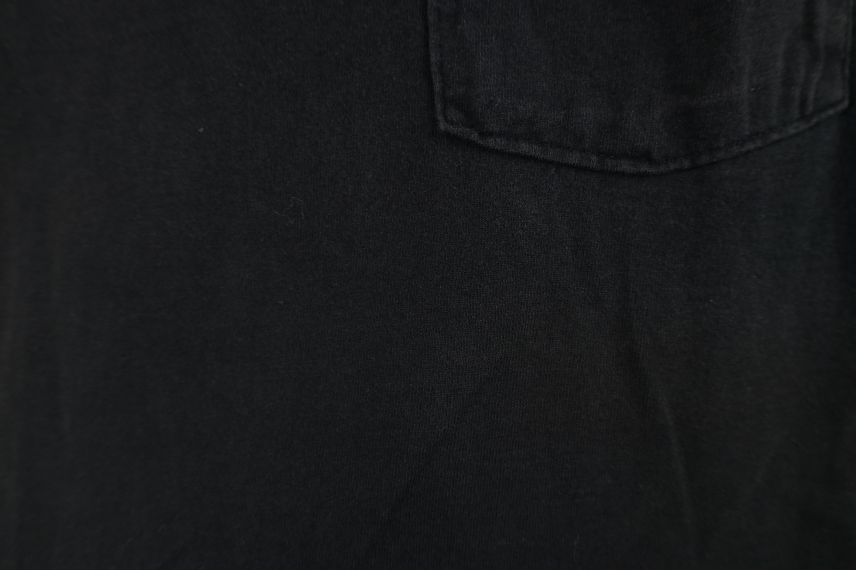 Vintage Vintage 90s Streetwear Heavyweight Cotton T-Shirt Black Size US XL / EU 56 / 4 - 4 Thumbnail