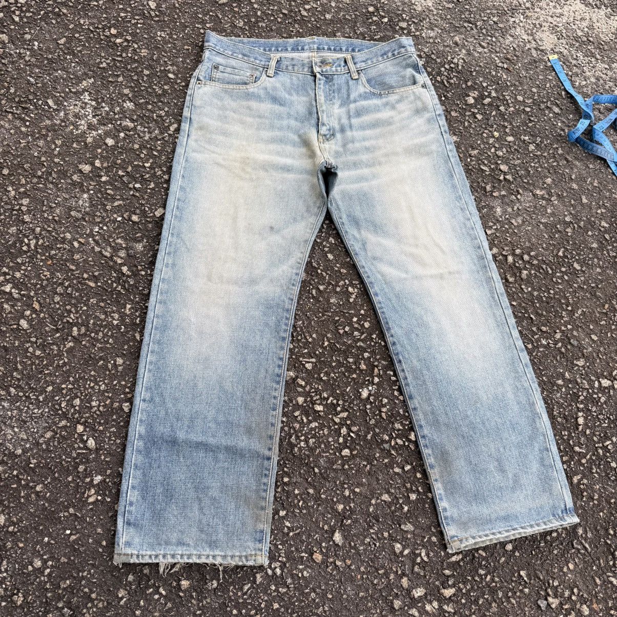 Japanese Brand Vintage Japanese Brand Faded Rusty Blue Denim Jean Pants Size US 35 - 4 Thumbnail