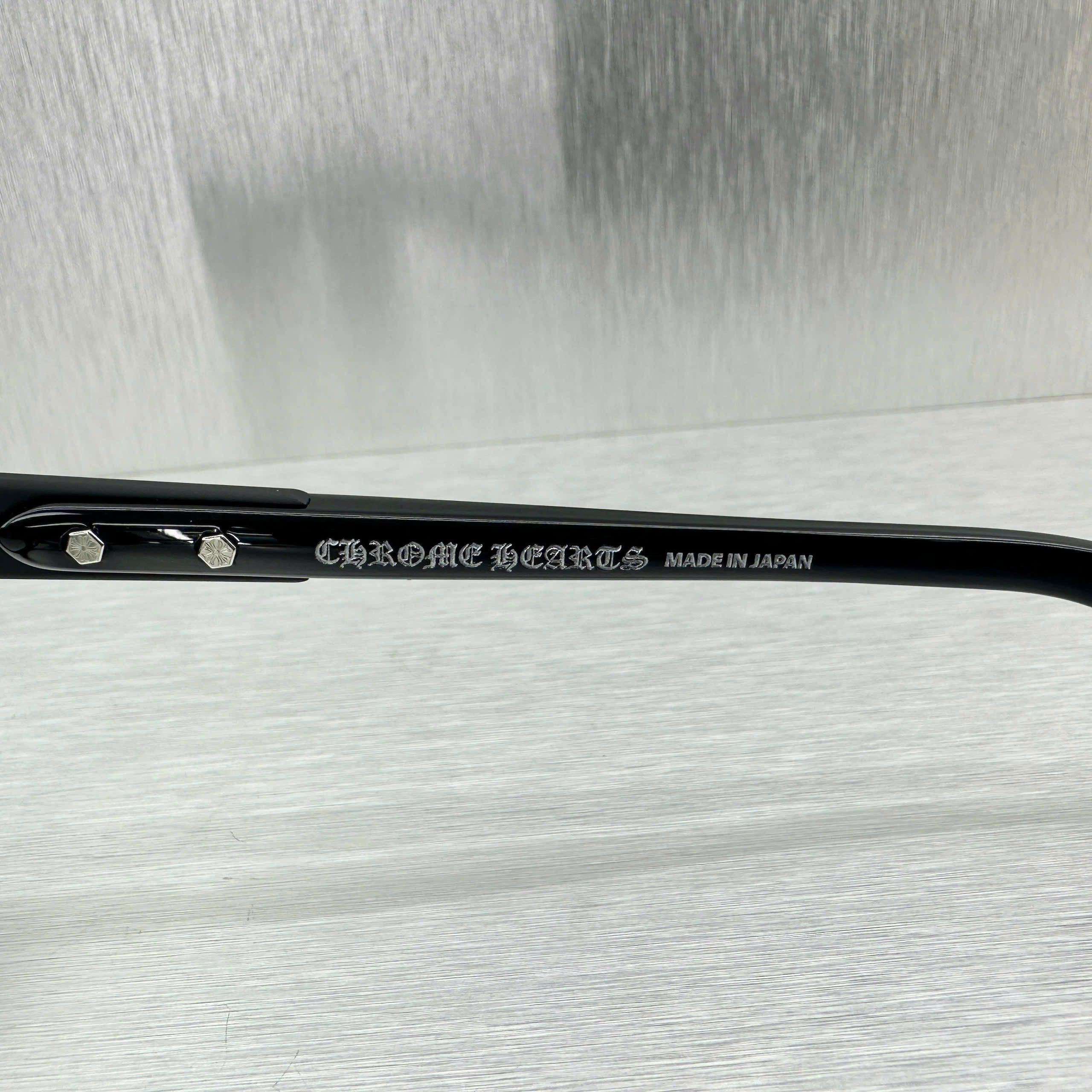 Chrome Hearts CHROME HEARTS BAGGINS BLACK PLASTIC Size ONE SIZE - 12 Thumbnail
