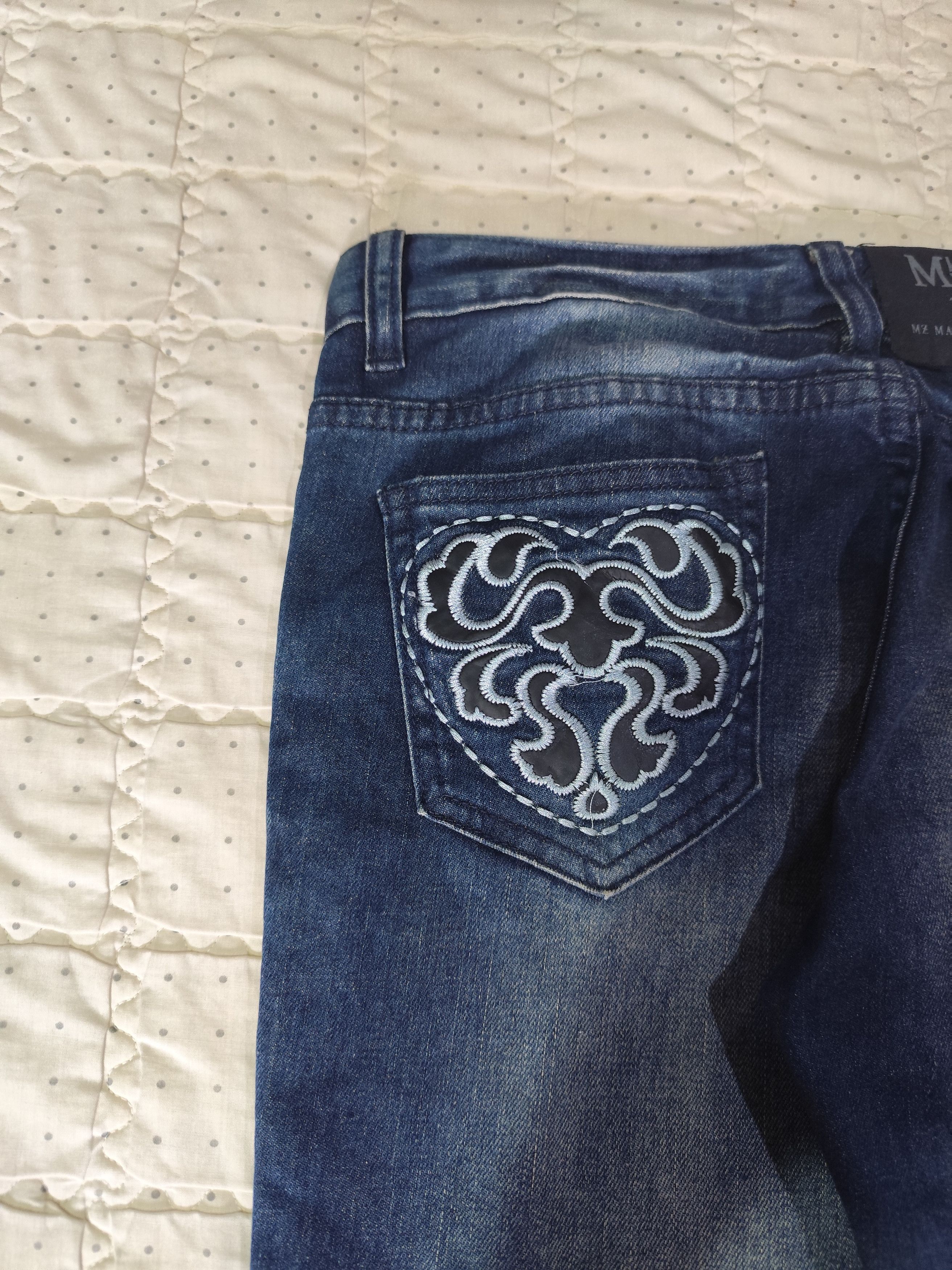 14th Addiction × Beauty Beast × Japanese Brand Vintage MZ Marzo Embroidery Denim J016 Size 27" / US 4 / IT 40 - 11 Thumbnail