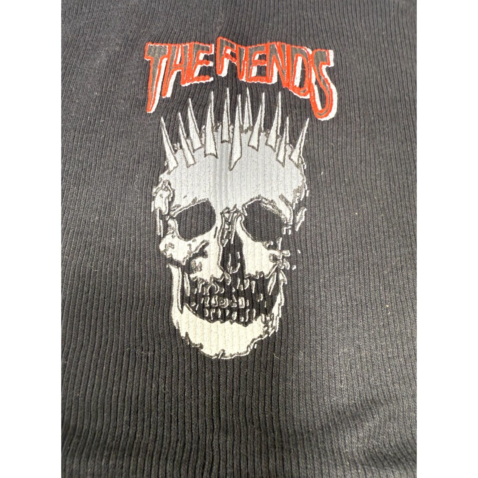 Hanes VINTAGE Hanes The Fiends Muscle T-Shirt Black Adult Large Y2K Promotional Collectible Mens Size US L / EU 52-54 / 3 - 3 Thumbnail