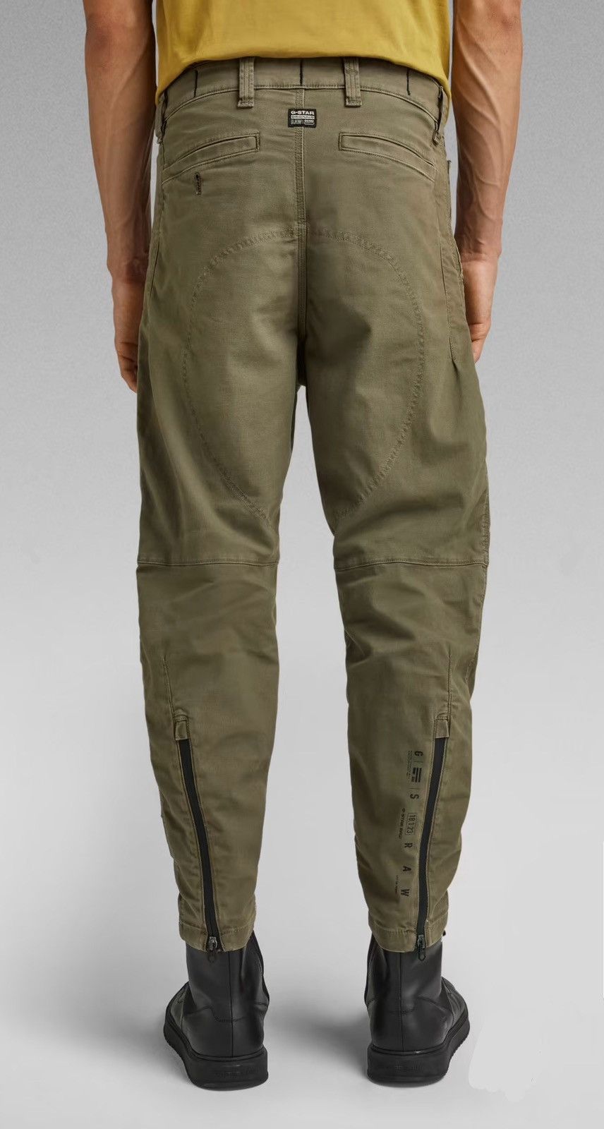 G-Star Mens G Star Raw Fatigue Relaxed Tapered Cargo Pants Size 36 Size US 36 / EU 52 - 2 Thumbnail