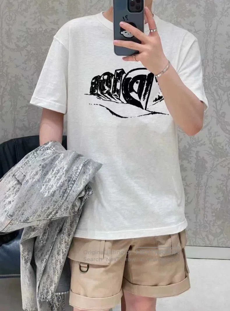 Dior Dior Oversized Sheer Letter Short Sleeve. Size US M / EU 48-50 / 2 - 5 Thumbnail
