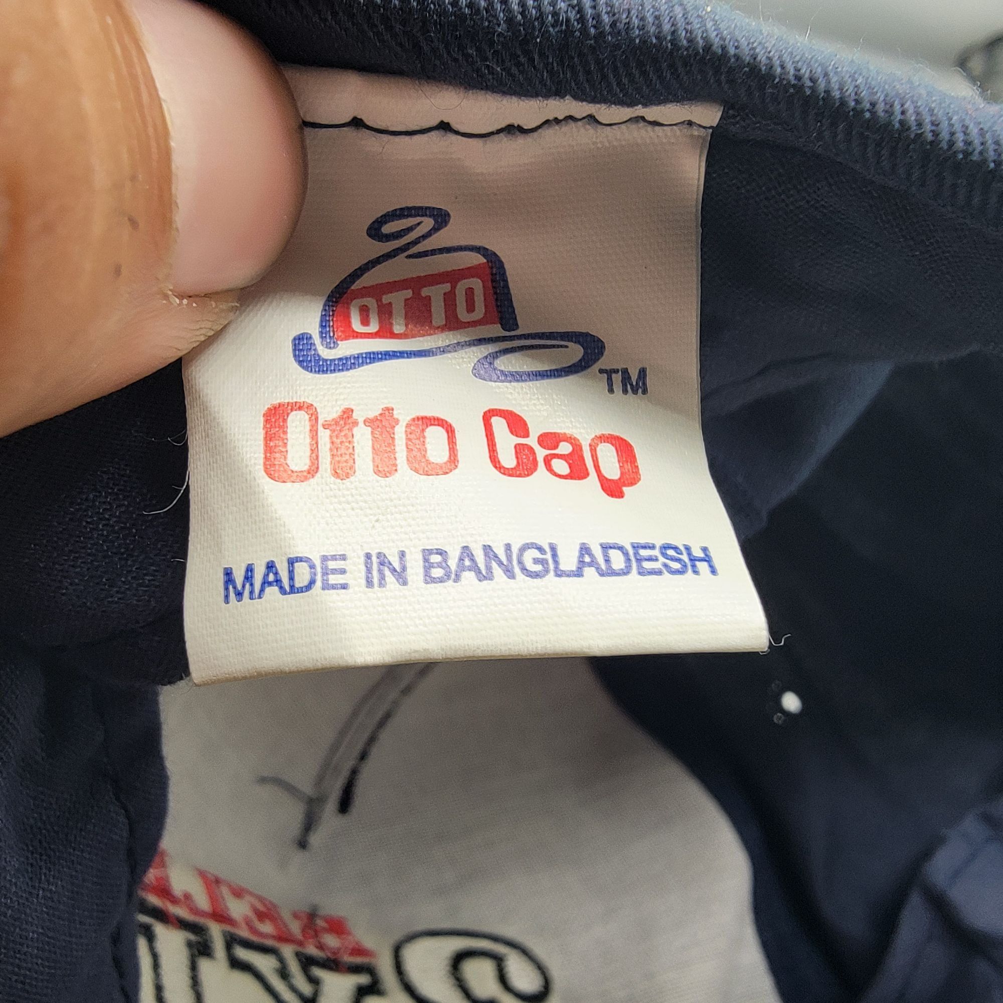 Otto Bell Cobra 3XL Dark Blue Adjustable Baseball Hat Otto Cap Ca Size ONE SIZE - 5 Thumbnail