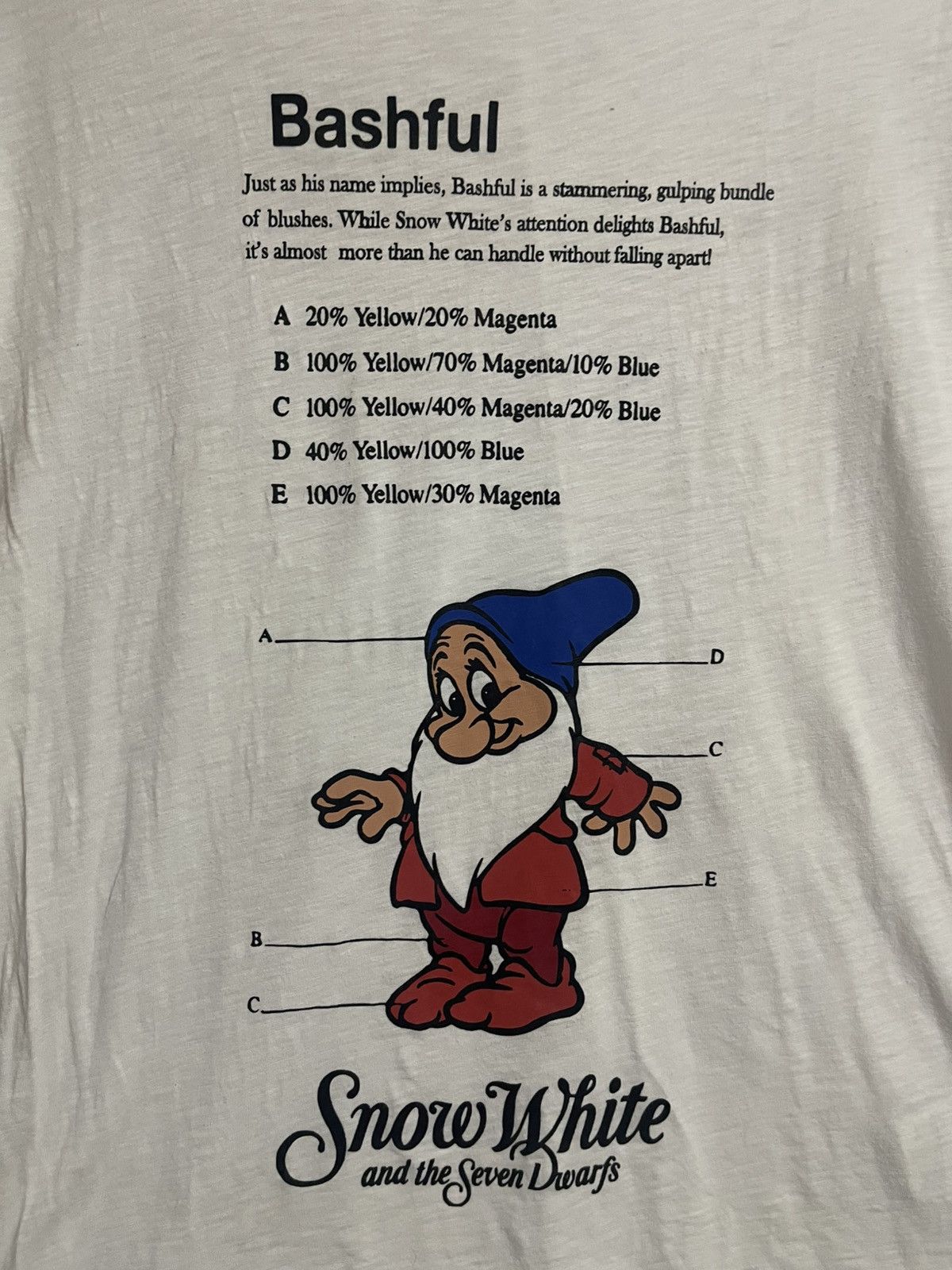 Disney × Undercover Rare Undercover x Uniqlo X Disney T shirt L fit S 7 Dwarf Size US S / EU 44-46 / 1 - 3 Thumbnail